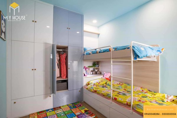 Nội thất phòng ngủ cho trẻ chung cư Vinhomes - Hình 10