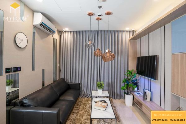 Thiết kế nội thất chung cư Vinhomes Smart City - Hình 1