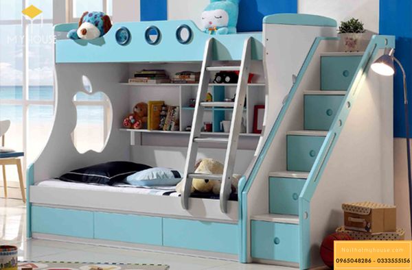 Phòng ngủ nhỏ cho bé trai - mẫu 15