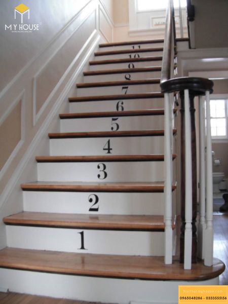 Số bậc cầu thang nhà 2 tầng - 3 tầng