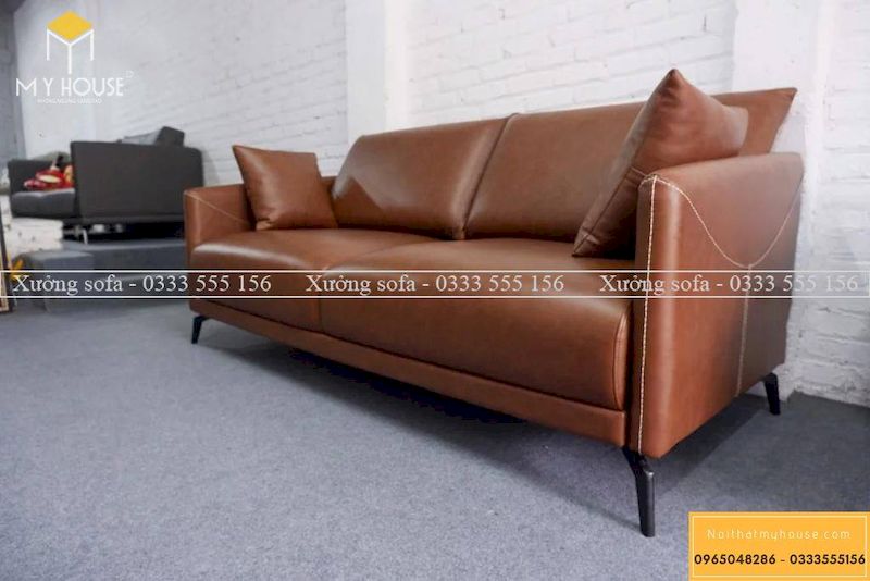 Mẫu sofa da - xưởng sofa giá gốc 