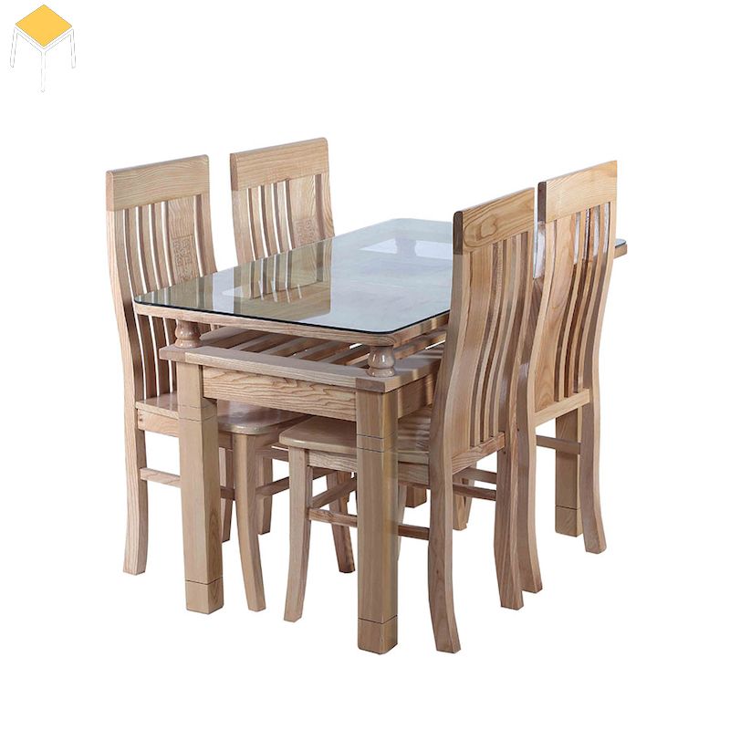 Kích thước bàn ăn gỗ sồi 4 ghế