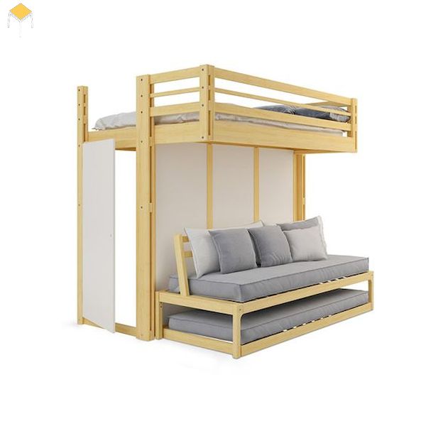 Thiết kế giường tầng đa năng giá rẻ
