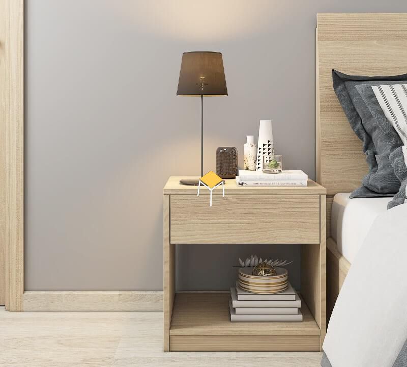 Đồ nội thất phòng ngủ tiện nghi gỗ tự nhiên
