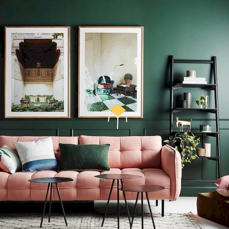 Lựa chọn sofa phòng khách retro theo kiểu dáng, màu sắc, chất liệu