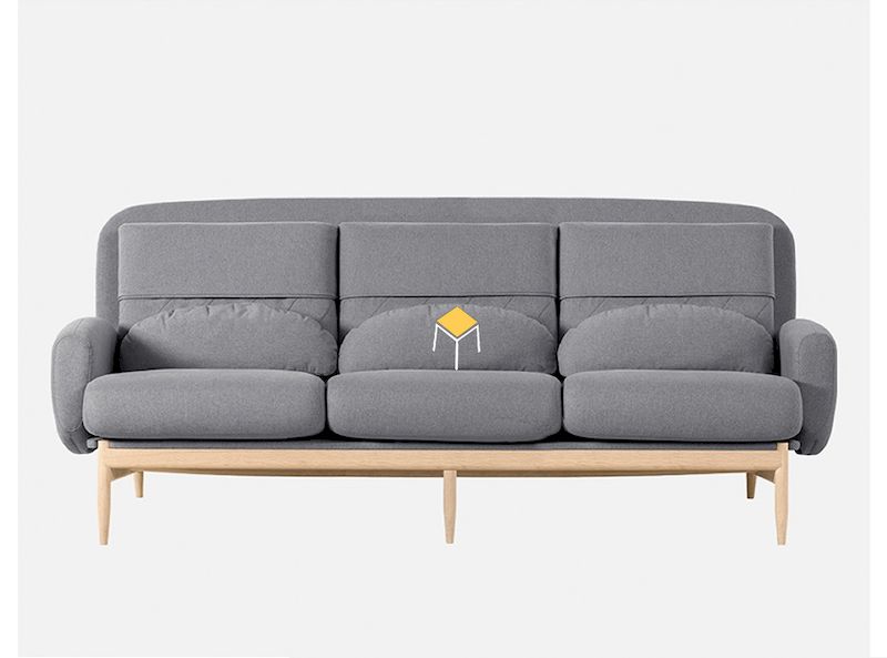 Ghế sofa văng hiện đại cho cung cư Bắc ÂU