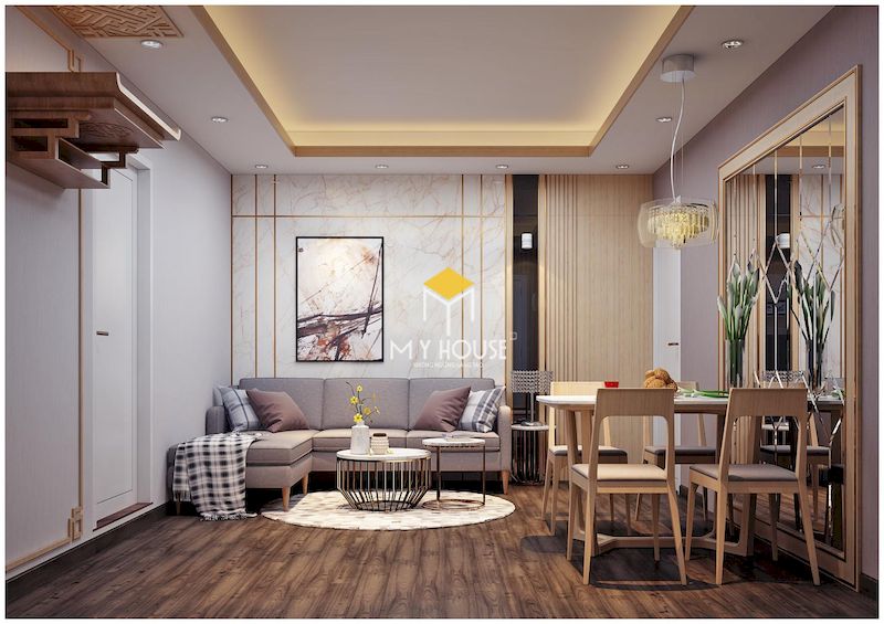 Báo giá thiết kế kế nội thất chung cư 75m2 chính xác nhất 2022
