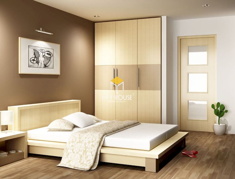 Màu sắc của giường gỗ công nghiệp