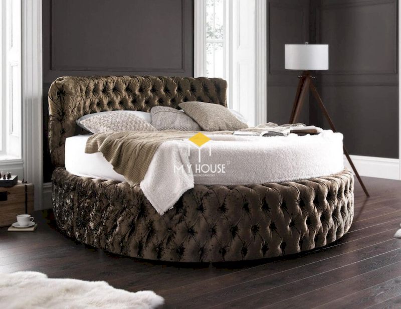Vì sao mẫu giường ngủ hình tròn được khách hàng yêu thích?