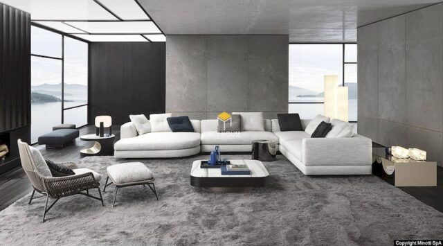 Sofa nỉ chữ L 16