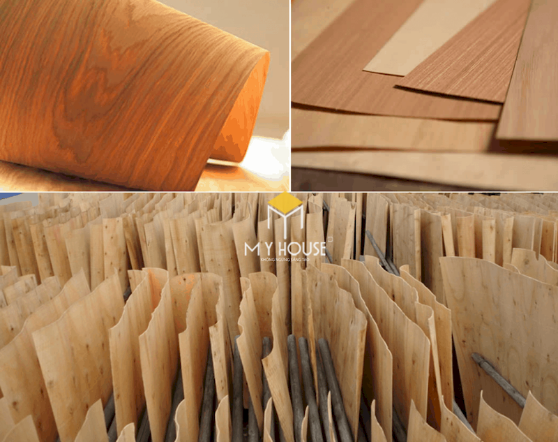 Chất liệu Veneer gỗ tự nhiên sồi