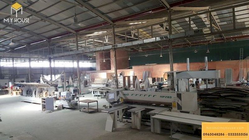 Nhà máy sản xuất nội thất quy mô lớn nhất Hà Nội
