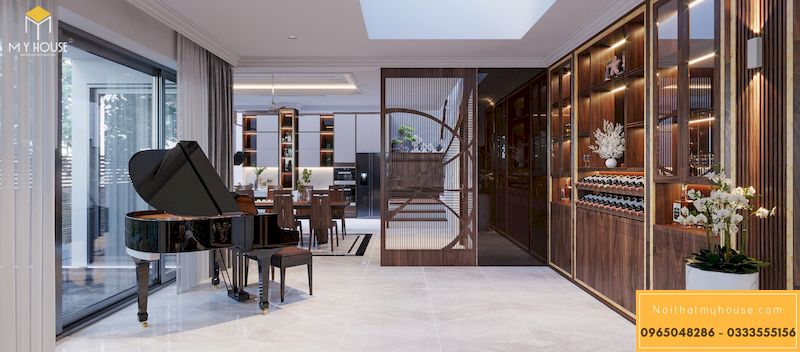 Thiết kế nội thất phân khu Sao Biển tại Vinhome Ocean Park - Phòng khách