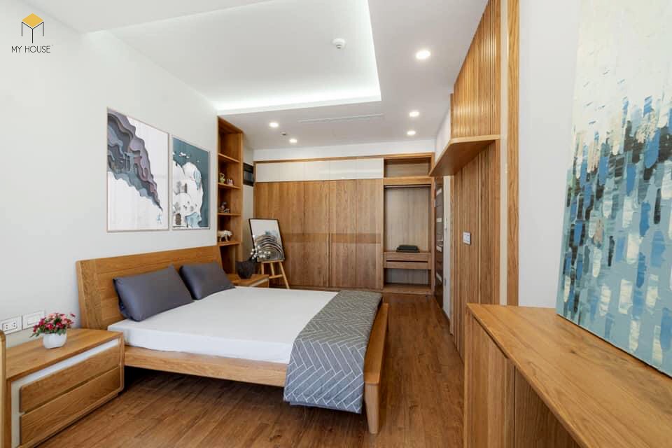 Nội thất tủ gỗ sồi đẹp phòng ngủ