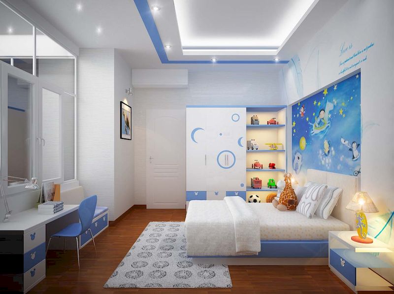 Thiết kế phòng ngủ trẻ em tưởng dễ mà không đơn giản