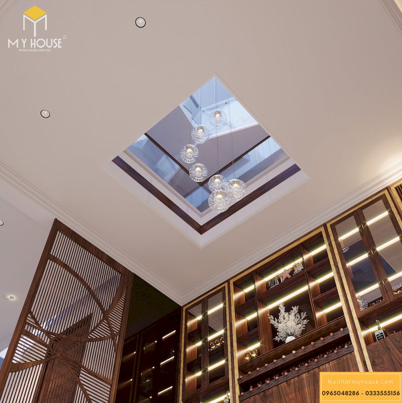 Thiết kế nội thất biệt thự Ciputra - thiết kế thông tầng mang ánh sáng và không khí tự nhiên