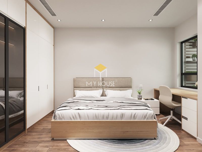 Thiết kế nội thất chung cư Times City - Phòng ngủ người lớn