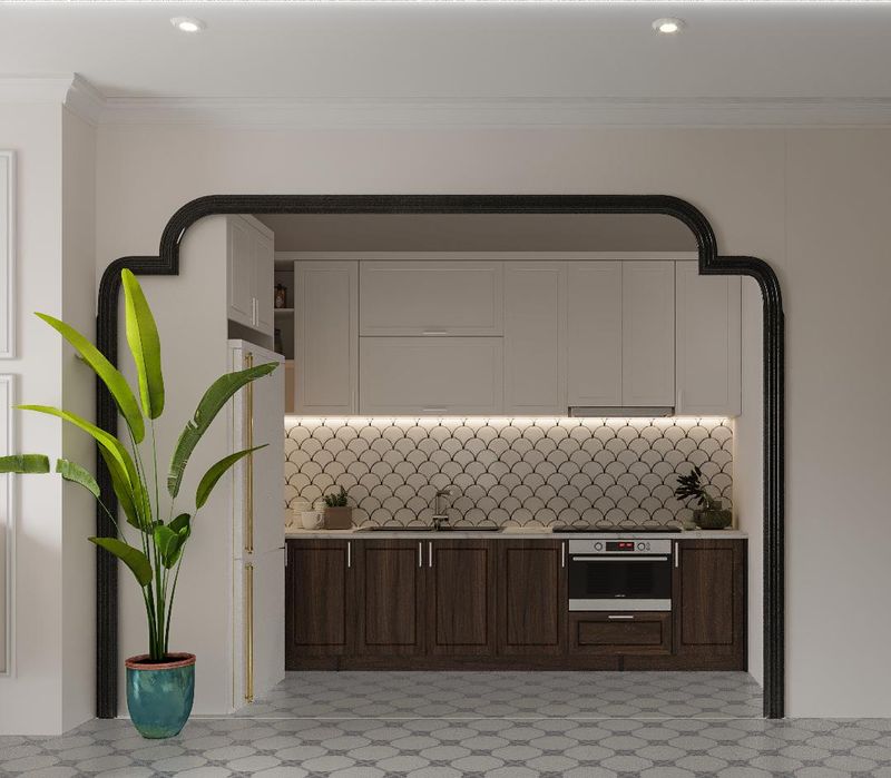 Mẫu thiết kế nội thất chung cư Indochine - Phòng bếp