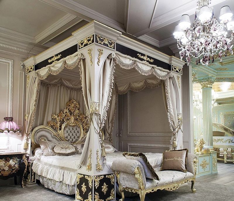 Xu hướng thiết kế phòng ngủ phong cách hoàng gia đẳng cấp