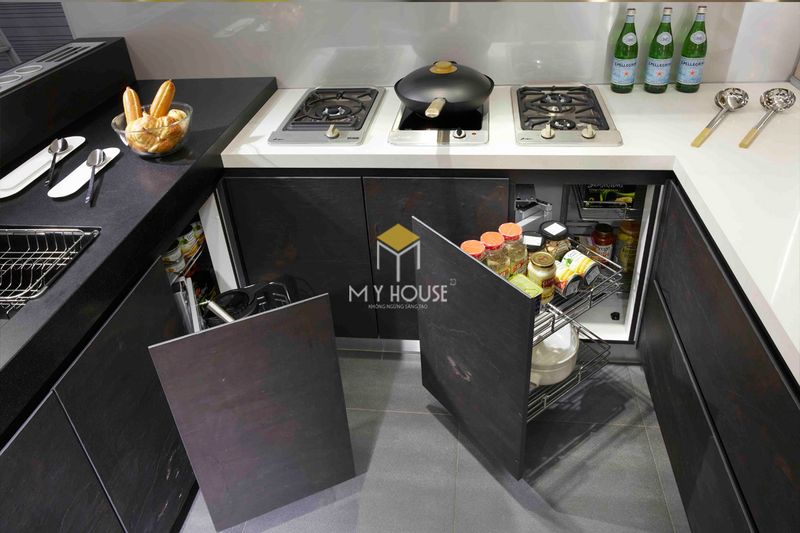 Thiết kế tủ bếp thông minh để tối ưu hóa không gian sử dụng