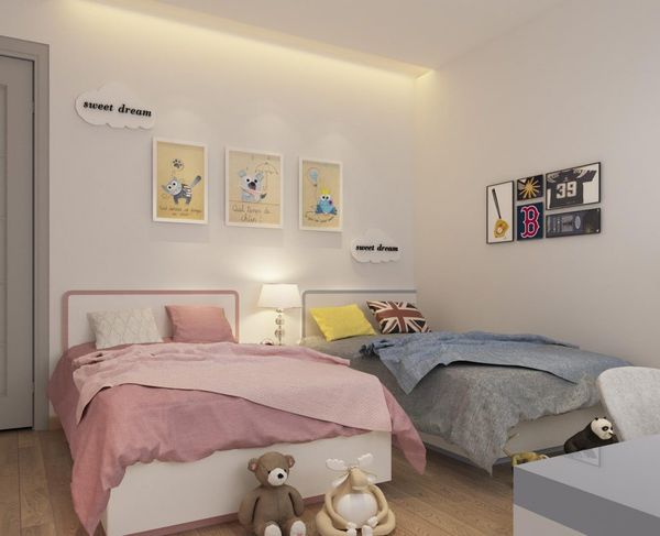 Xu hướng thiết kế phòng ngủ chung cho bé trai và bé gái - Mẫu 14