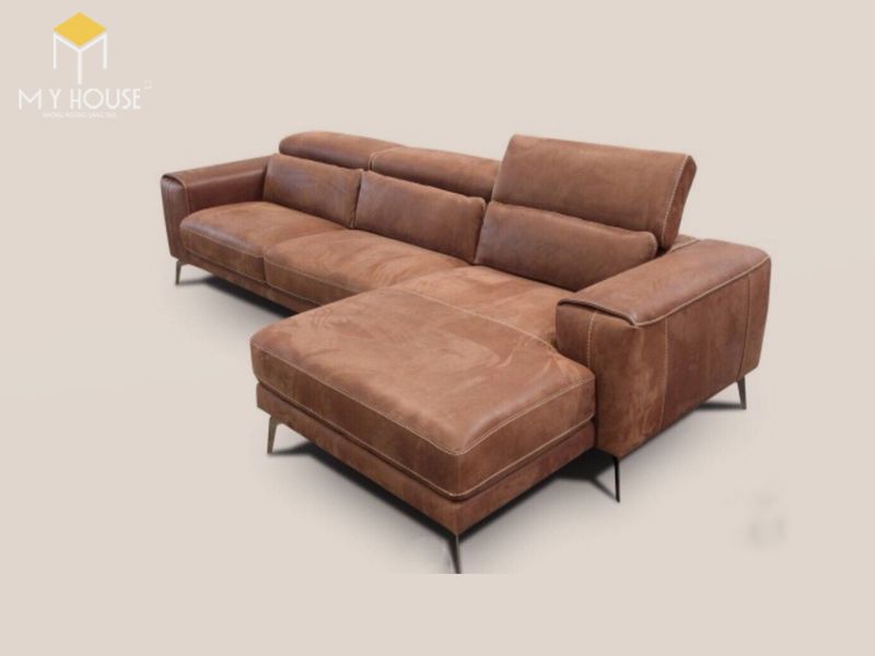 Mẫu ghế sofa da lộn - 17