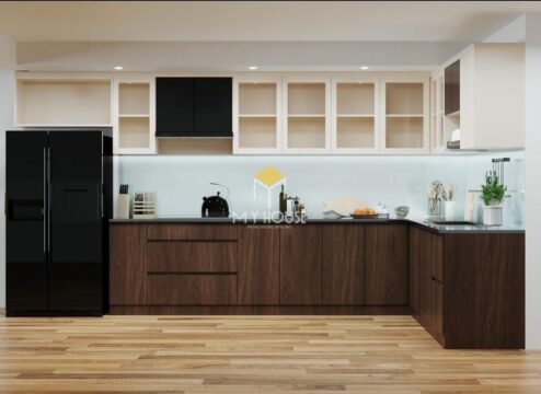 Tủ bếp nên dùng gỗ công nghiệp hay gỗ tự nhiên 1