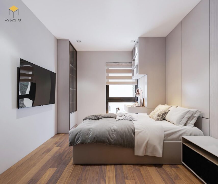Mẫu thiết kế nội thất chung cư Phương Đông Green Park - Phòng ngủ - Mẫu 2