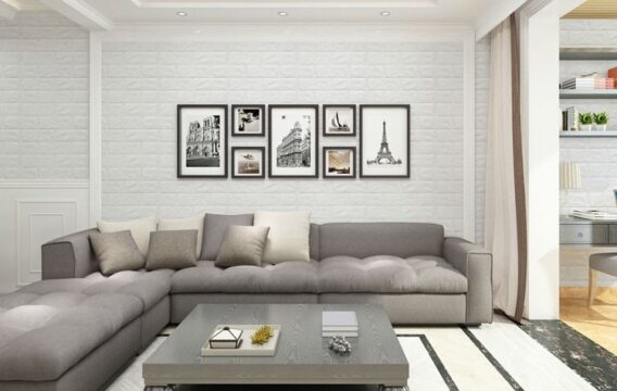 101+ mẫu giấy dán tường 3D giả gạch - điểm nhấn trong thiết kế nội thất cho ngôi nhà 6
