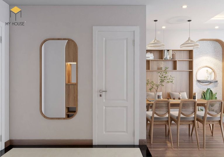 Phong cách thiết kế nội thất chung cư Sol Forest tối giản