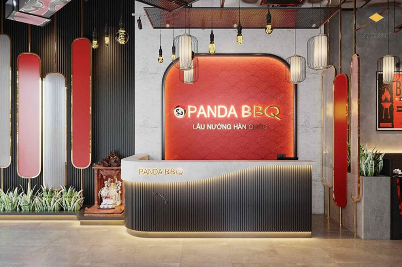Thiết kế nội thất nhà hàng lẩu nướng BBQ Hàn Quốc