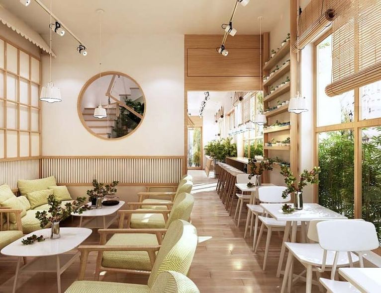 Thiết kế quán cafe phong cách Minimalism