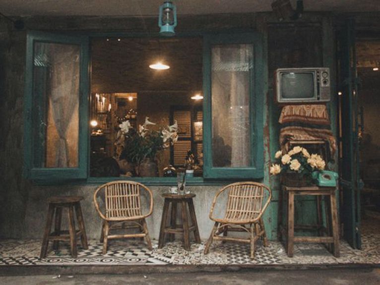 Thiết kế quán cafe phong cách Vintage