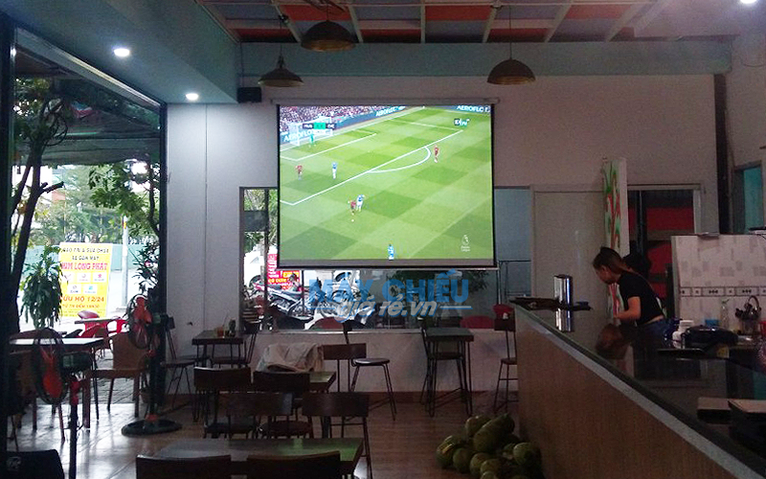 THiết kế quán cafe xem bóng đá